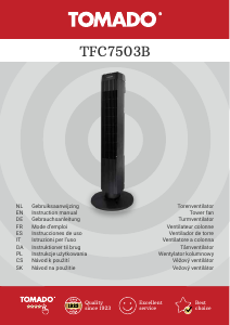 Manual de uso Tomado TFC7503B Ventilador