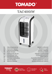 Návod Tomado TAC4001W Ventilátor