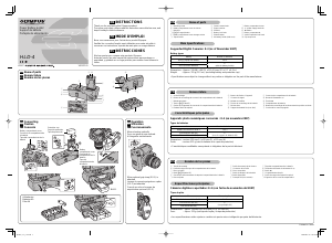 Mode d’emploi Olympus HLD-4 Poignée de batterie