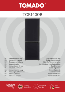 Manual de uso Tomado TCR1420B Frigorífico combinado