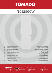 Bedienungsanleitung Tomado TCR1800W Kühl-gefrierkombination