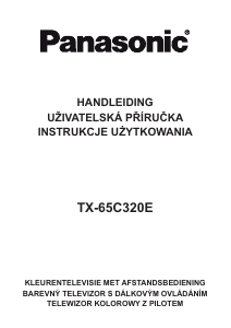 Instrukcja Panasonic TX-65C320E Telewizor LCD