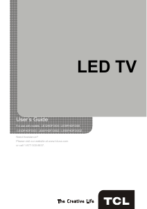 Handleiding TCL LE39FHDF3300 LED televisie