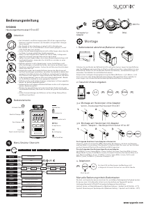 Bedienungsanleitung Sygonix HT100 BT Thermostat