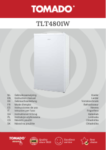 Manual Tomado TLT4801W Refrigerator