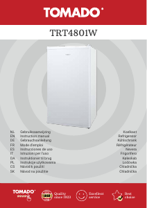 Handleiding Tomado TRT4801W Koelkast