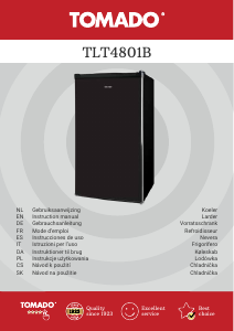 Návod Tomado TLT4801B Chladnička