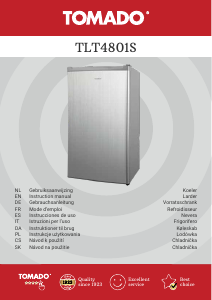 Instrukcja Tomado TLT4801S Lodówka