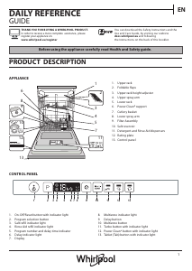 Manual Whirlpool WCIO 3T321 PS E Dishwasher