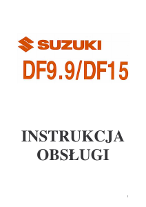 Instrukcja Suzuki DF15 Silnik zaburtowy