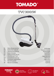 Mode d’emploi Tomado TVC3001W Aspirateur