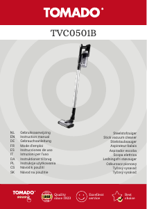 Bedienungsanleitung Tomado TVC0501B Staubsauger