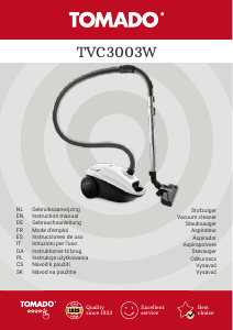 Manual Tomado TVC3003W Vacuum Cleaner