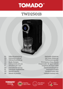 Bedienungsanleitung Tomado TWD2501B Wasserspender