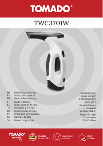 Handleiding Tomado TWC3701W Ruitenreiniger