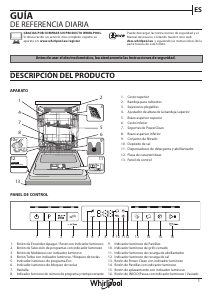 Manual de uso Whirlpool WFO 3O41 PL X Lavavajillas
