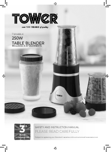 Manual Tower T12048BLK Blender