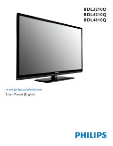 Manual Philips BDL3210Q LED Monitor
