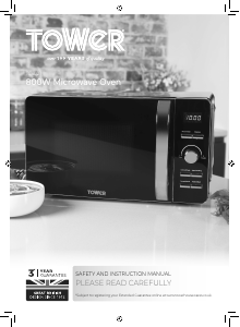 Manual Tower T24021 Microwave