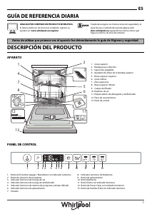 Manual de uso Whirlpool WIO 3T133 DL E S Lavavajillas