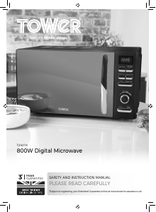 Manual Tower T24019 Microwave