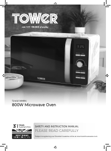 Manual Tower T24021WMRG Microwave