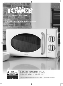 Manual Tower T24017 Microwave