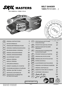 Manual Skil 1220 MA Şlefuitor cu bandă