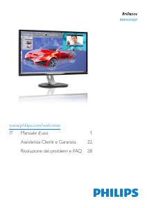 Manuale Philips BDM3270QP Monitor LED
