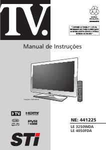 Manual Semp Toshiba LE 4050FDA Televisor LED