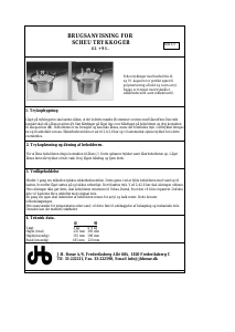Brugsanvisning Scheu 4L Trykkoger