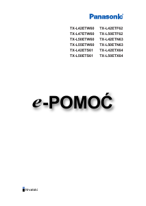 Priručnik Panasonic TX-L42ETS61 LCD televizor
