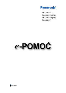 Priručnik Panasonic TX-L50E6Y LCD televizor