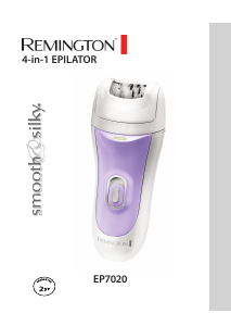 Kullanım kılavuzu Remington EP7020 Epilatör