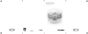 מדריך Philips SCF282 Avent מכשיר עיקור