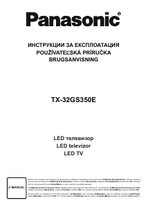 Návod Panasonic TX-32GS350E LED televízor