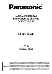 Használati útmutató Panasonic TX-32GS350E LED-es televízió