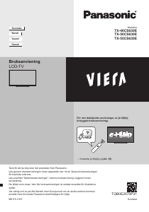 Bruksanvisning Panasonic TX-40CS630E LED TV