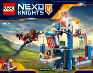 Handleiding Lego set 70324 Nexo Knights Merlok's bibliotheek