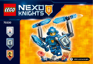 Manuale Lego set 70330 Nexo Knights Ultimate Clay