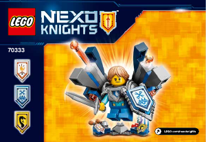 Käyttöohje Lego set 70333 Nexo Knights Ultimate Robin