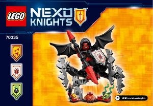 Manuale Lego set 70335 Nexo Knights Ultimate Lavaria