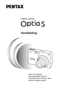 Handleiding Pentax Optio S Digitale camera
