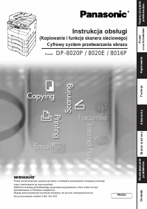 Instrukcja Panasonic DP-8020E Drukarka wielofunkcyjna