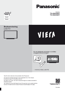 Bruksanvisning Panasonic TX-50AS520Y LED TV