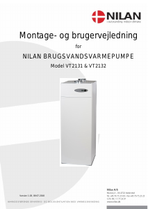 Brugsanvisning Nilan VT2132 Vandvarmer