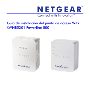 Manual de uso Netgear XWNB5201 Adaptador de powerline