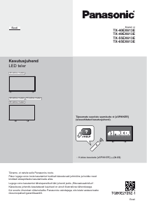 Kasutusjuhend Panasonic TX-55EX613E LED-teler