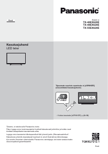 Kasutusjuhend Panasonic TX-55EX620E LED-teler