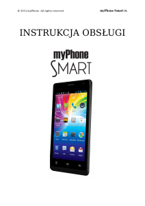 Instrukcja myPhone Smart Telefon komórkowy